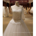 Top Sale Cheap White Princess Floor Length Wedding Dress